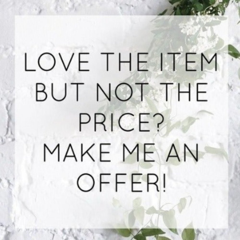 Hey Welcome! Go ahead, make me an offer!